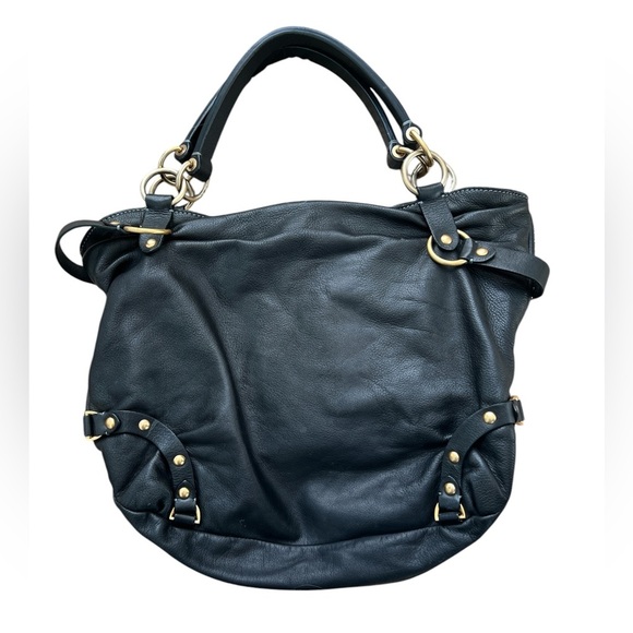 Juicy Couture Vintage Lambskin Shoulder Bag with Brass Accents - Picture 2 of 7